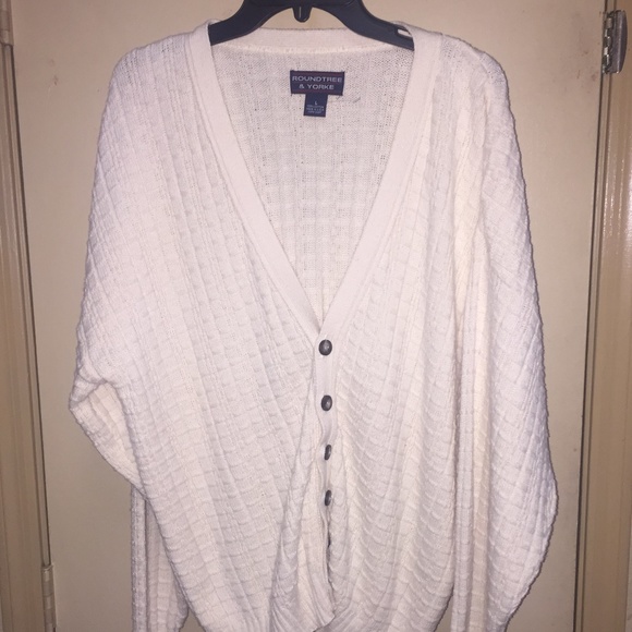 Roundtree & Yorke Other - ROUNDTREE AND YORKE MENS CARDIGAN SWEATER SZ L